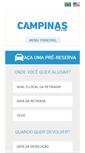 Mobile Screenshot of campinasrentacar.com.br